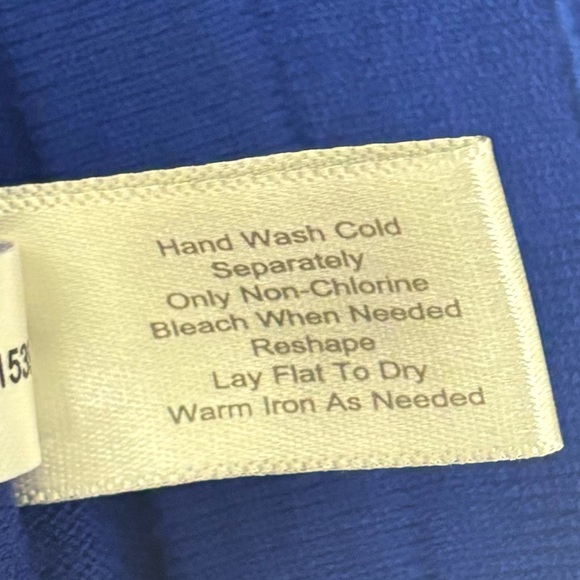 NWT Boston Proper Blue Long Sleeve Sweater Dress XS - Picture 10 of 12